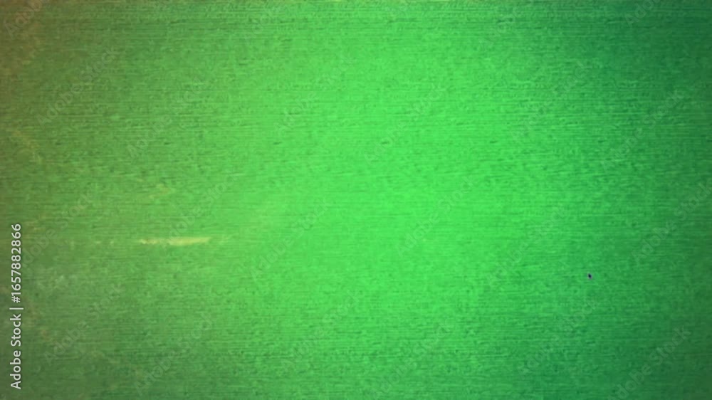 Poster green background with retro style effects light leaks static noise and scrolling textures