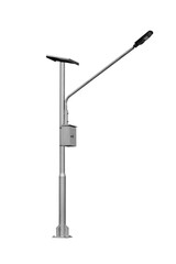 Street light pole and Solar panels