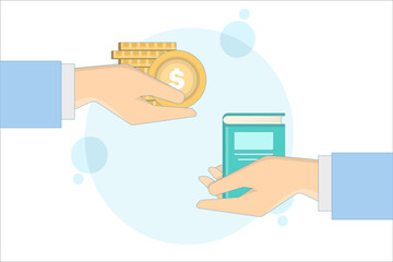 Obraz premium The concept of financing education. Explains the costs of higher education, student budgeting, and investment in learning, highlighting student financial planning and managing college expenses.
