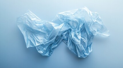 Fototapeta premium crumpled paper on white background