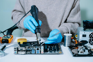 Electronics technician, electronic engineering electronic repair, electronics measuring and...