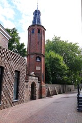 Blick in die Altstadt von Harderwijk in der Niederländischen Provinz Gelderland	