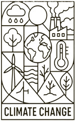 climate change due to global warming leading to extreme weather conditions and natural disasters