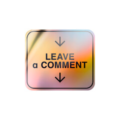 Leave a comment png 