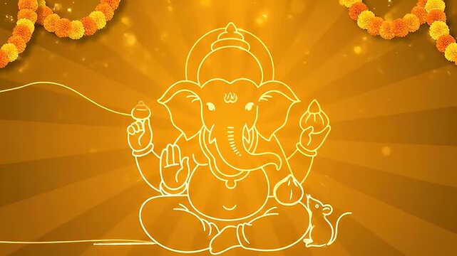 Vinayaka chavithi, Happy Ganesh chaturthi 202 videos, Lord ganesha clay idol with festive elements