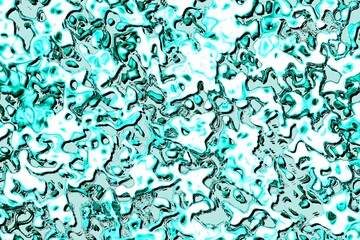 Turquoise Blue Abstract Watercolor Artistic Texture Background.