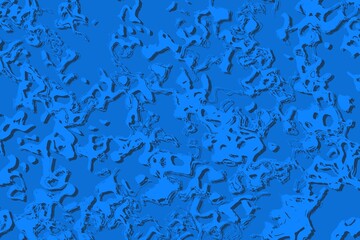 Bright Sky Blue Watercolor Abstract Artistic Background.