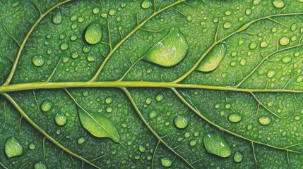 close up of green leaf