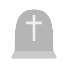 Obraz premium お墓のベクターイラスト：ハロウィン・十字架 - Tombstone Vector Illustration: Halloween and Cross