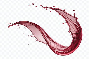 realistic 3d smooth and clean water splash in mid air cut and curve style isolated on transparent background	