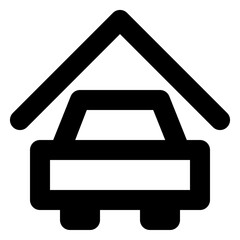 Car Shelter Icon