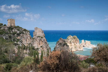 Obraz premium San Vito Lo Capo, town in Sicily