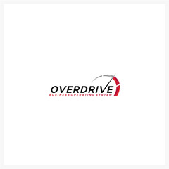Modern Overdrive Speed Business Operation Logo Design