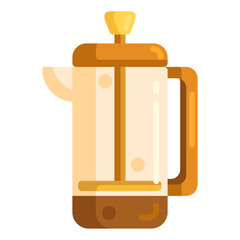 Elegant Coffee Bean and Cup Icon