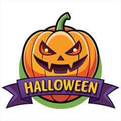 Happy Halloween. Happy Halloween text banner design template. Happy Halloween logo , Happy Halloween label, Happy Halloween sticker, Happy Halloween poster, Happy Halloween banner design.