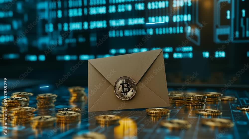 Aufkleber exploring the future of digital currency and decentralized finance blockchain technology for secure 
