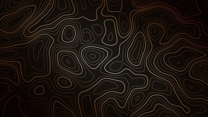 Abstract Topographic Contour Lines Background topographic map
