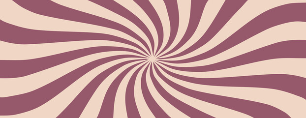  Simple colorful swirl background with stripes. Sunburst radial vector with geometric rays..