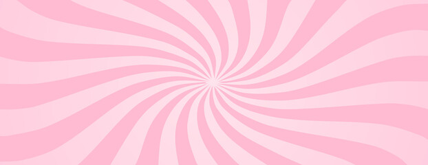  Simple colorful swirl background with stripes. Sunburst radial vector with geometric rays..