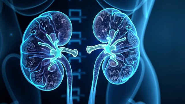 Kidney disease, renal dysfunction, treatment options. Organ health. Kidneys filter excess water efficiently. Medication improves renal performance. Disease impacts systemic stability.