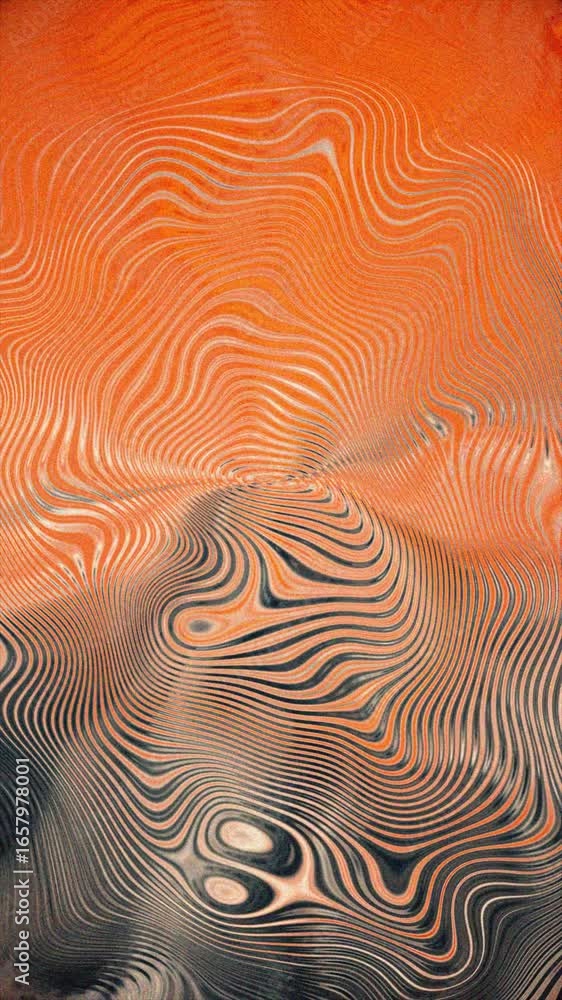 Poster discover a captivating abstract animation featuring swirling patterns and vibrant colors that are vi