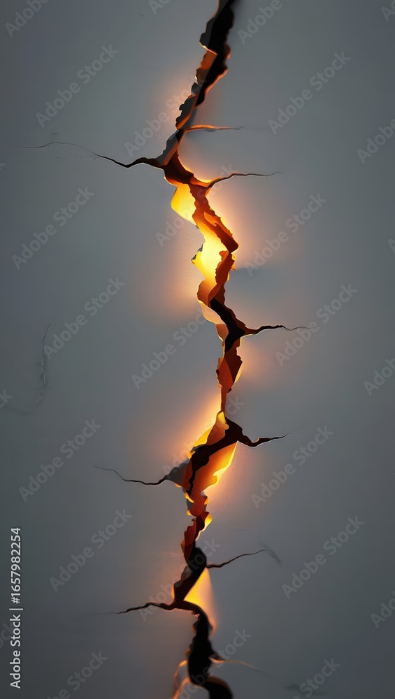 Poster crack light bright wall texture background surface abstract design architecture broken art danger