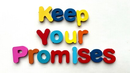 Colorful letters spell out 