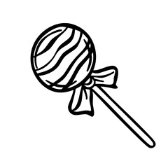 Candy Lollipop Illustration