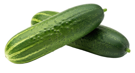 Isolated Cucumbers