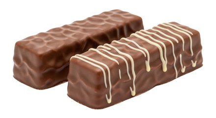 Isolated Chocolate Bars