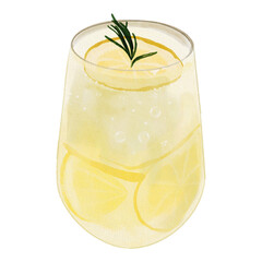 Lemon Fruit Ade Juice Design Vector Illustration