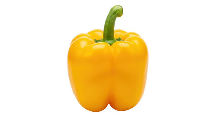Isolated Yellow Bell Pepper