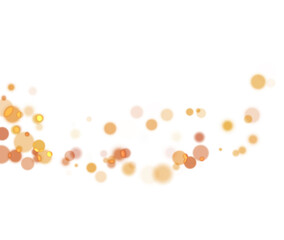 Autumn Bokeh PNG Overlay For Thanksgiving Crafts And Warm Seasonal Graphics
