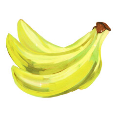 Banana Fruit Dessert Delicious Vector Design Illustration