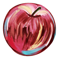 Apple Fruit Illustration Design Vector