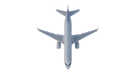 Isolated Passenger Airplane