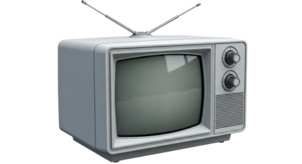 Isolated Retro Television