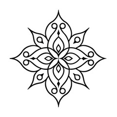 decorative element vector on white background