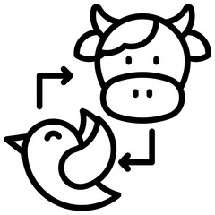 Livestock Cycle Icon