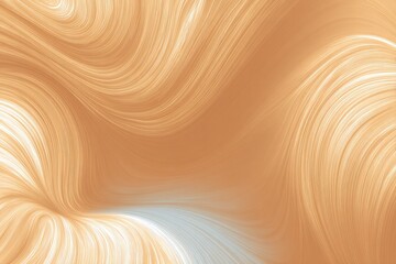 Abstract background of flowing, light beige and tan lines