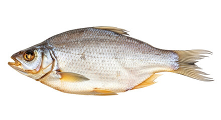Isolated Dried Fish