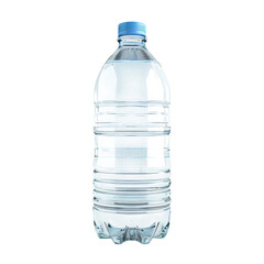 Naklejka premium A plastic bottle of water