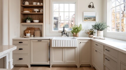 luxury kitchen interior with beautiful color texture 