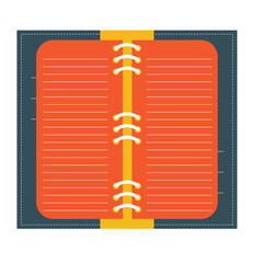 Open Binder Illustration, Notebook Vector Design Simple