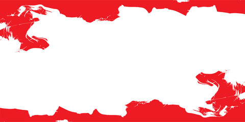 Abstract red and white with stripe line on gradient white background