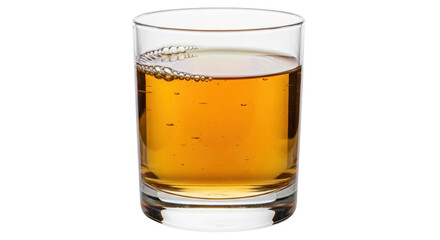 Isolated Glass of Apple Juice