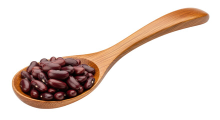 Obraz premium Isolated Spoon of Red Kidney Beans