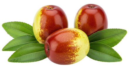 Isolated Jujube Fruits