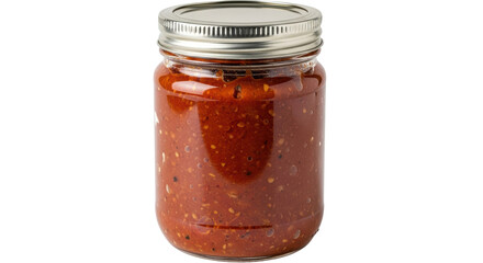 Isolated Jar of Tomato Sauce