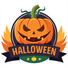 Happy Halloween. Happy Halloween text banner design template. Happy Halloween logo , Happy Halloween label, Happy Halloween sticker, Happy Halloween poster, Happy Halloween banner design.